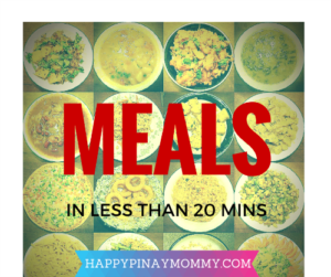 10 Meals in Less Than 20 Minutes