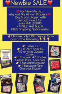 Ongoing Cloth Diaper Sales and Promos in the Philippines – Part 1