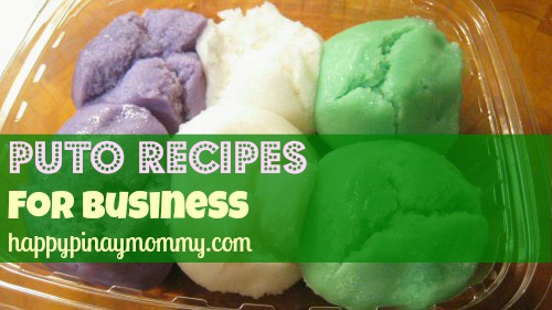 Puto Recipes for Business in the Philippines