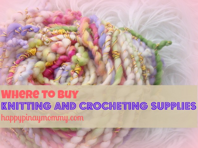 buy knitting and crocheting supplies in the Philippines