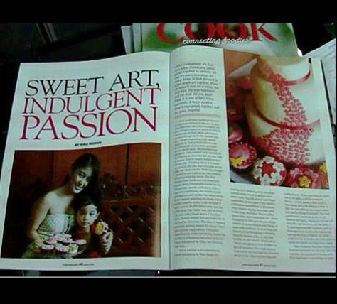 Mommy Rika Roman and her businesses have been featured in a Magazine 