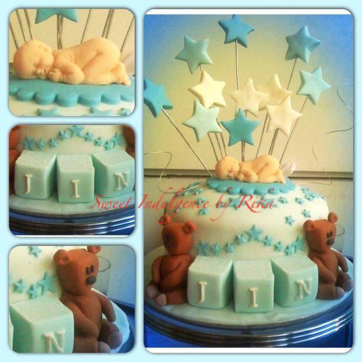 Adorable and equally delicious fondant artisan cake made by Mommy Rika. 