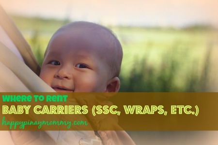 Where to Rent Baby Carriers in the Philippines. (Photo Credits)