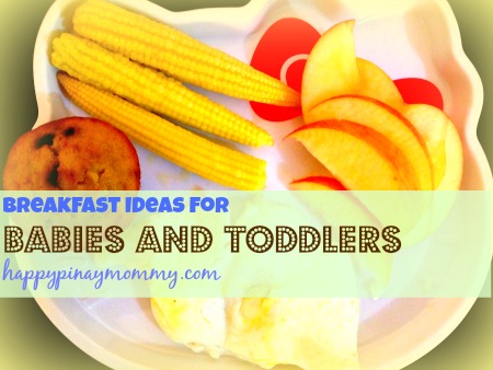 Breakfast Ideas for Filipino Babies.