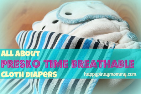 Presko Time Breathable Cloth Diapers. (Photo Credits)