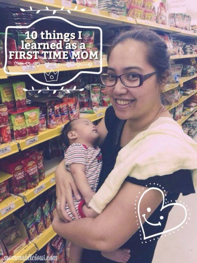 Ten Things I Learned as a First Time Mom