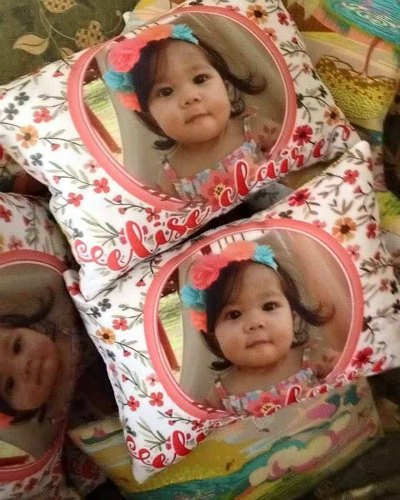 Mini Pillows are a plush, useful party giveaways! Check out these personalized mini pillows from Imprints. (Photo published with the permission of Imprints)