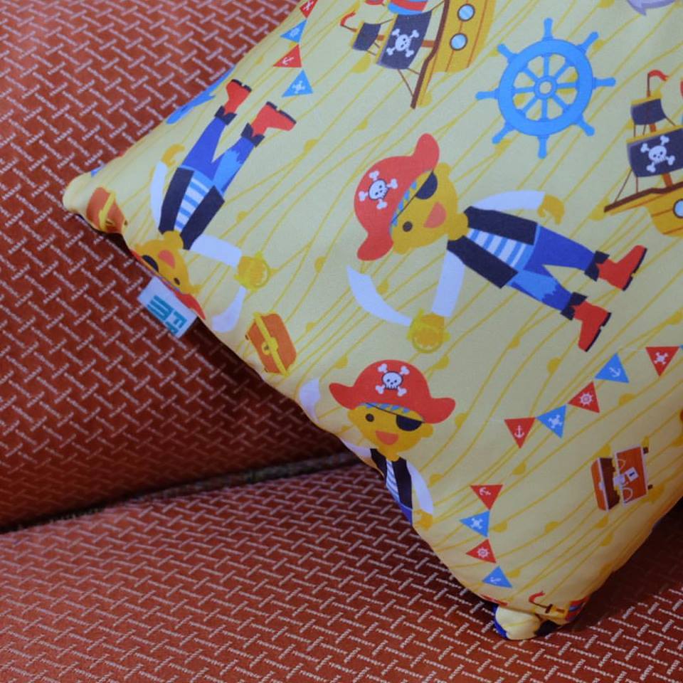 Custom Printed Pillows can be useful and adorable at the same time! (Photo taken from Fabrika MNL's FB Page)