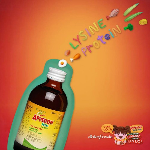 Appebon kid is marketed as one of the country's kiddie and toddler vitamins to help increase appetite. (Photo taken from Appebon's Facebook Page)