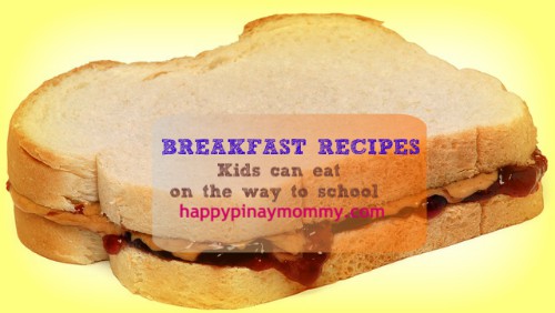 Breakfast Food Recipes Children Can Eat in the Car