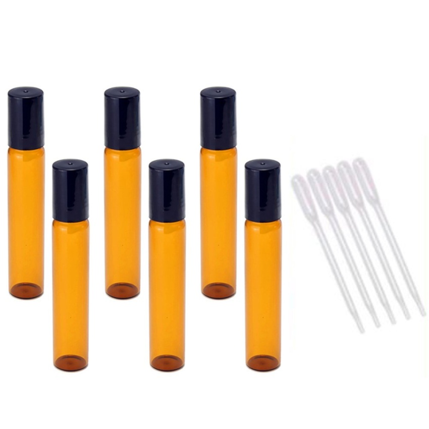 Essential Oil Amber Bottles (Roll-on) available by the dozen plus five pipettes over at Lazada. Buy it here.