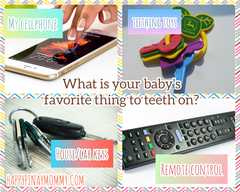 What is your baby's favorite thing to teeth on?