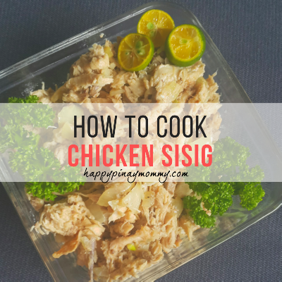 How to cook easy chicken sisig