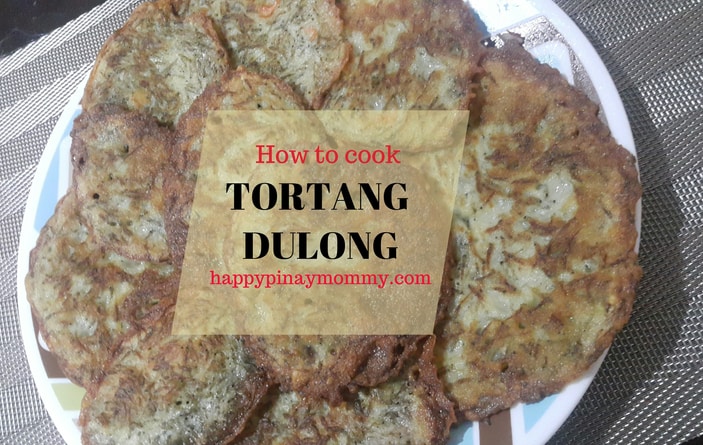 Now i Know how to cook tortang dulong, and I am sharing this recipe with you.