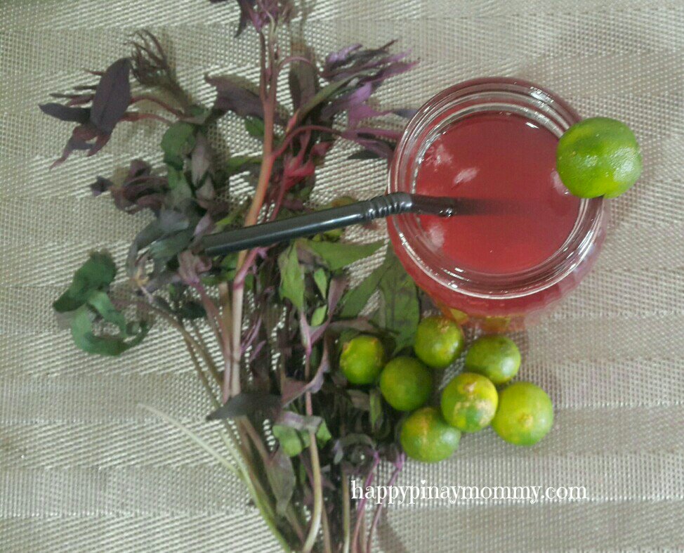 Camote Tops Iced Tea is so great when loaded with a lot of ice!