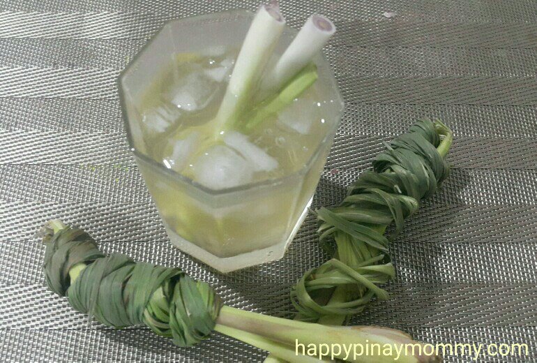 Nutritious and healthy lemongrass tea