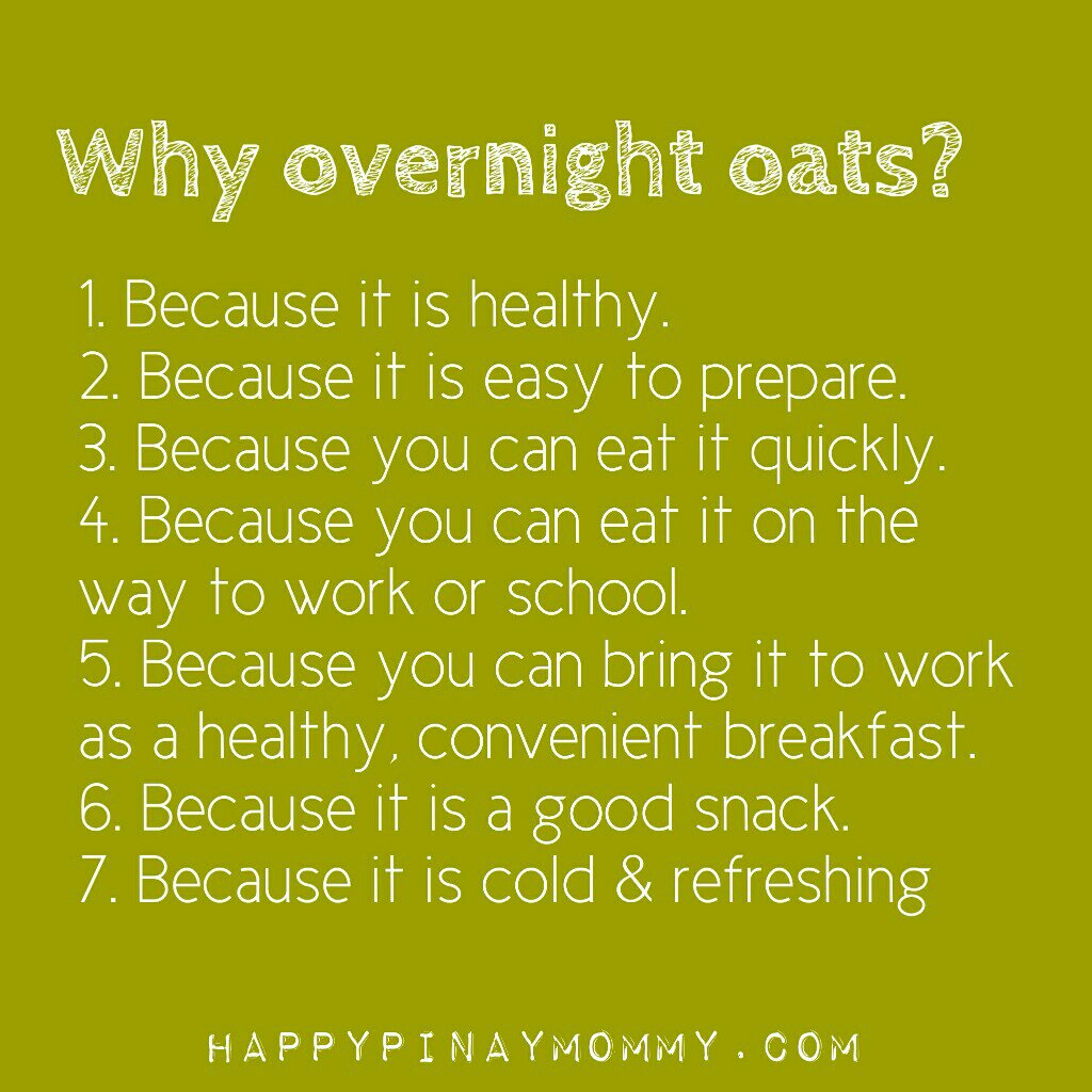 Overnight oats is both a nutritious and convenient breakfast or snack choice.