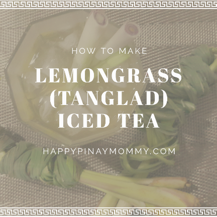 How to make lemongrass iced tea