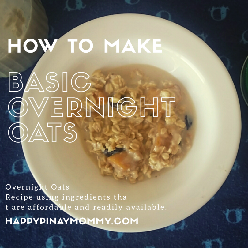 How to make basic overnight oats