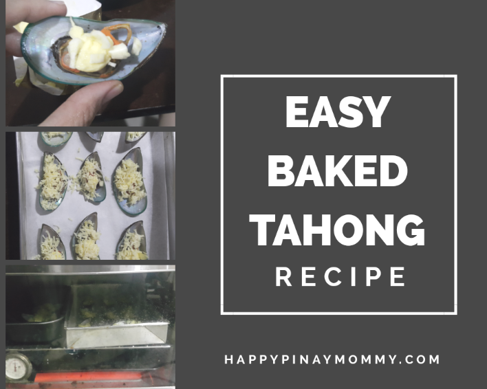 Easy and yummy baked tahong recipe. 