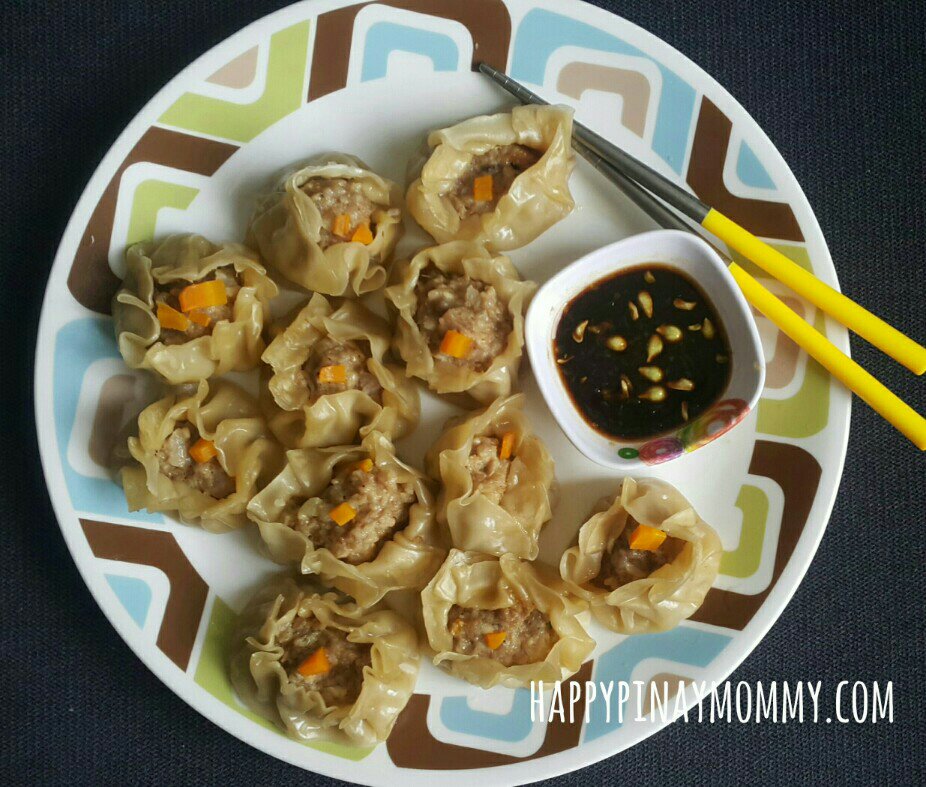 Tadaaaaa. Siomai that you can have anytime at home! 