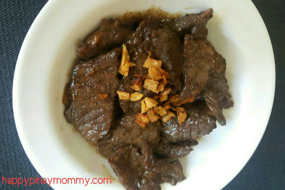 Have a marinated tapa ready in your freezer so you could have easy beef tapa anytime!