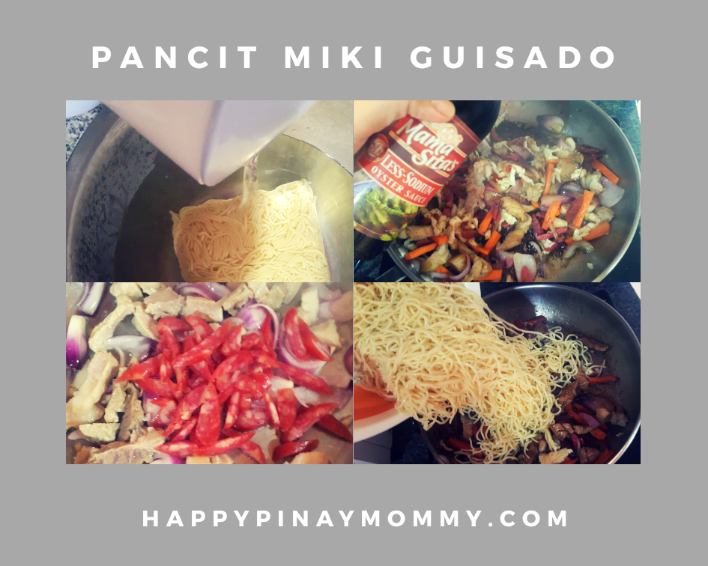 Pancit miki guisado is an uncomplicated recipe best enjoyed with the company of family or friends.