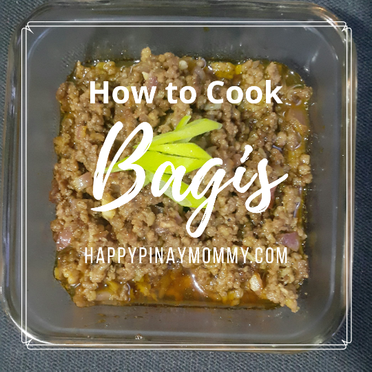 How to cook bagis? Bagis is a kapampangan dish that is quick cooking and affordable at the same time!