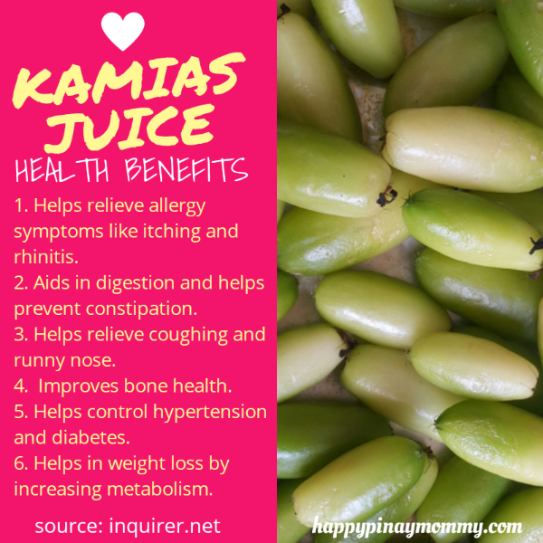 Health benefits of drinking kamias juice shake.