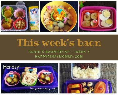 School snack baon ideas week #7