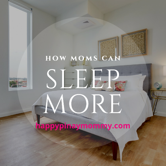 How moms can sleep more