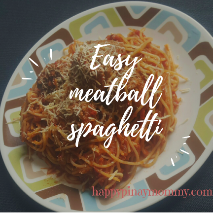 How to cook super easy meatball spaghetti