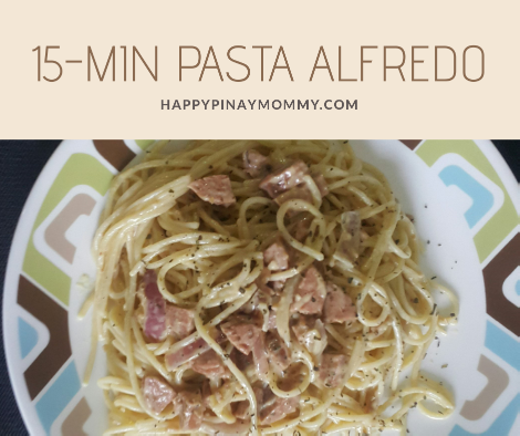 15-minute pasta alfredo with hungarian sausage  recipe