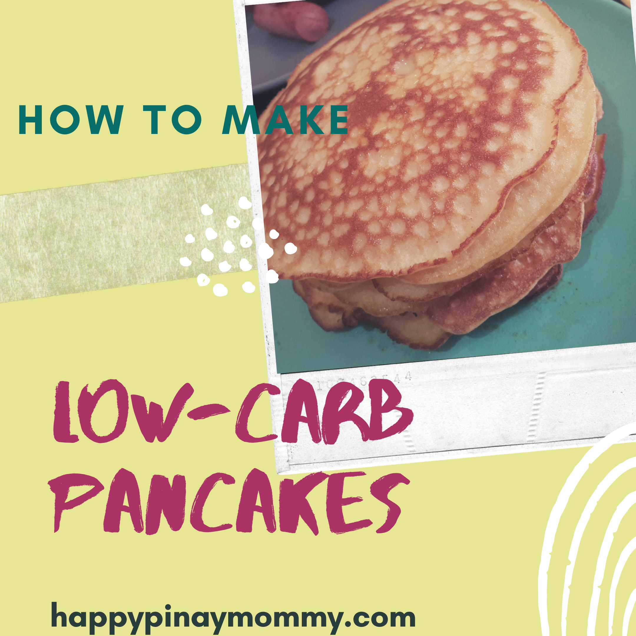 How to make low carb pancakes in the Philippines