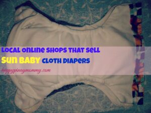 Where to Buy Sun Baby Cloth Diapers in the Philippines.