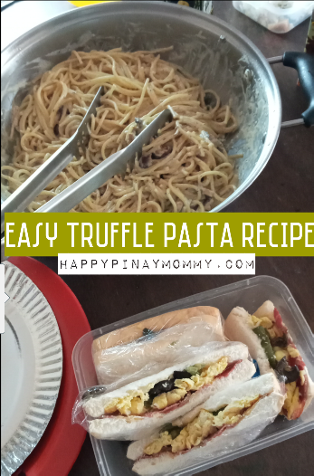 Truffle pasta recipe