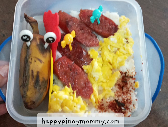 Easy lunch baon idea for your kid