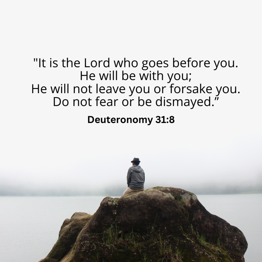 Deuteronomy 31:8