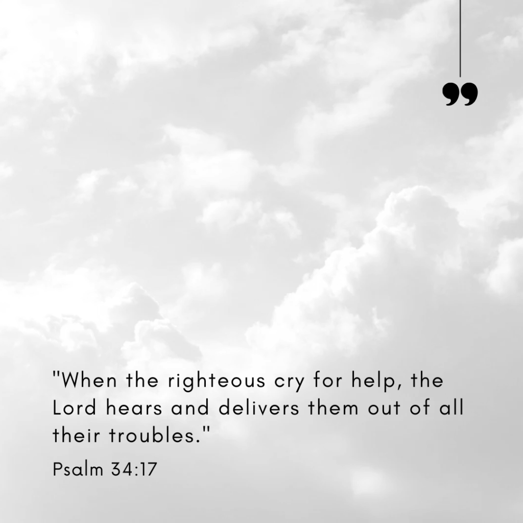 Psalm 34:17