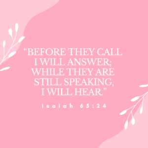 Isaiah 65:24