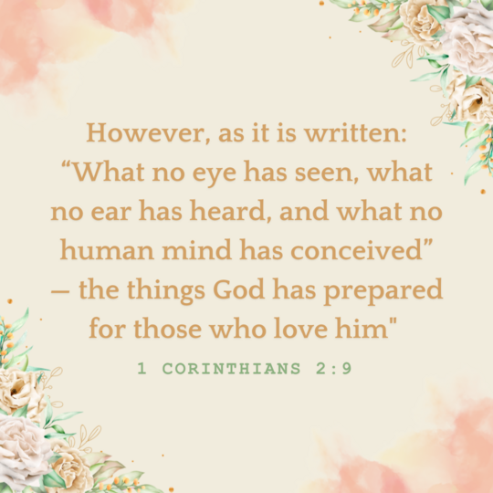 1 Corinthians 2:9