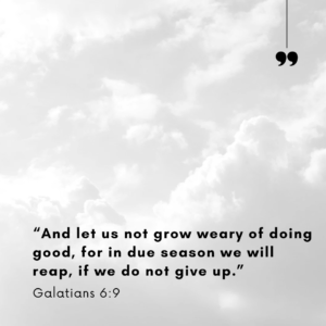 Galatians 6:9