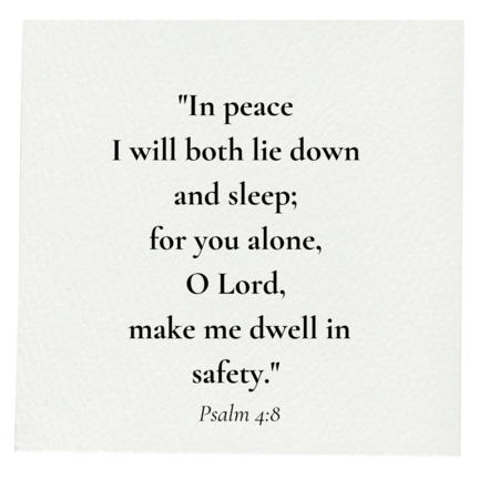 Psalm 4:8