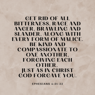 Ephesians 4:31-32