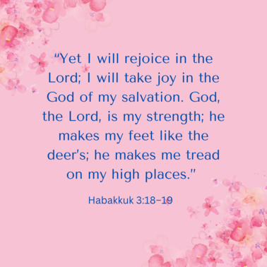 Habakkuk 3:18-19