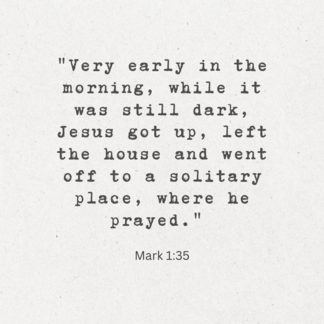 Mark 1:35