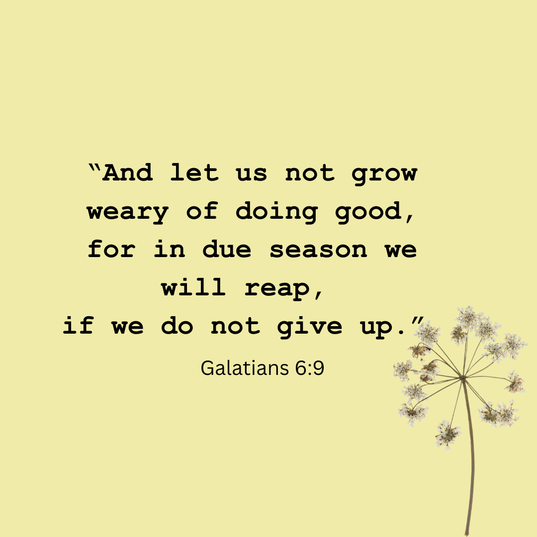 Galatians 6:9