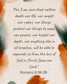 Romans 8:38-39