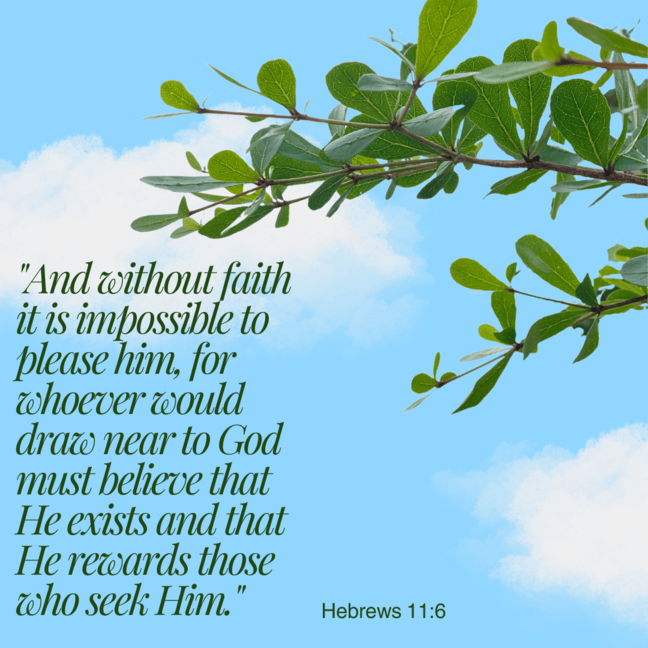 Hebrews 11:6