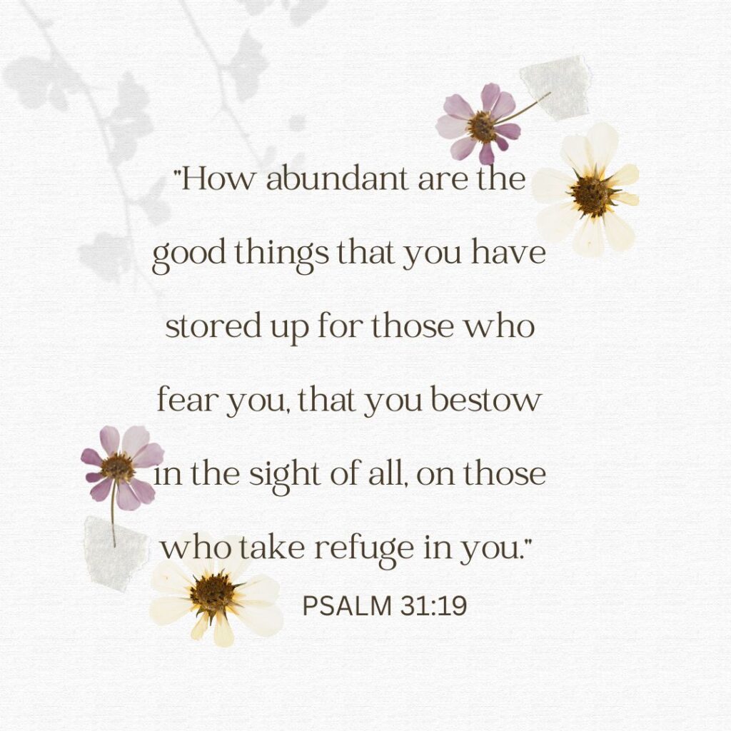 Psalm 31:19